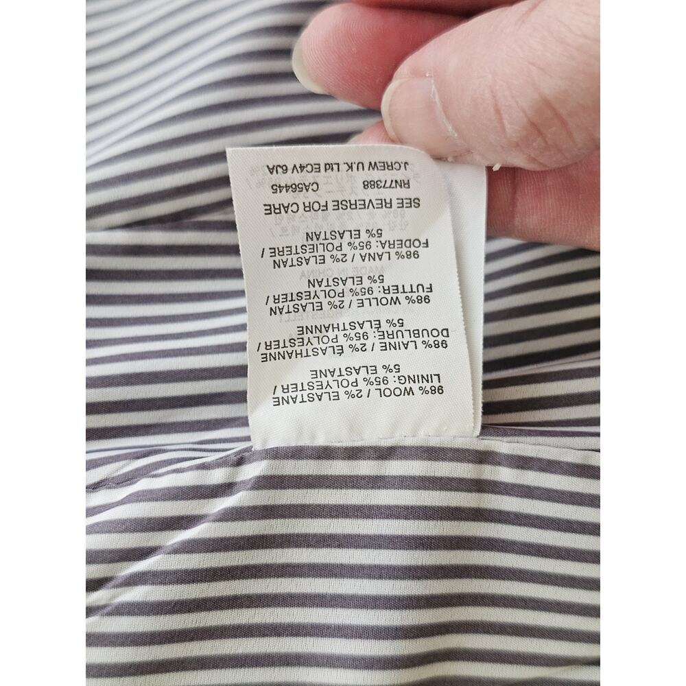 J. Crew Slim Schoolboy Wool Blend Blazer Women's Size 0 Classy Academia Preppy - Picture 8 of 12